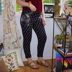 Boho Patterned Joggers
